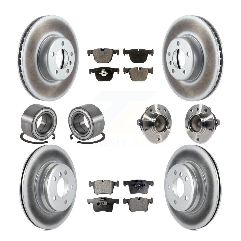 [Avant + Arrière] Kit d'ensemble roulement de roue et moyeu pour BMW 435i 335i Gran Coupe sans Blue Painted Calipers KBB-114020 par Transit Auto