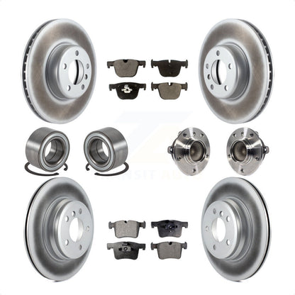 [Avant + Arrière] Kit d'ensemble roulement de roue et moyeu pour BMW 435i 335i Gran Coupe sans Blue Painted Calipers KBB-114020 par Transit Auto