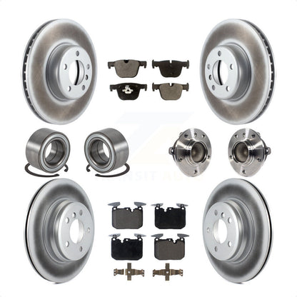 [Avant + Arrière] Kit d'ensemble roulement de roue et moyeu pour BMW 340i 435i Gran Coupe ActiveHybrid 3 sans Blue Painted Calipers KBB-114021 par Transit Auto
