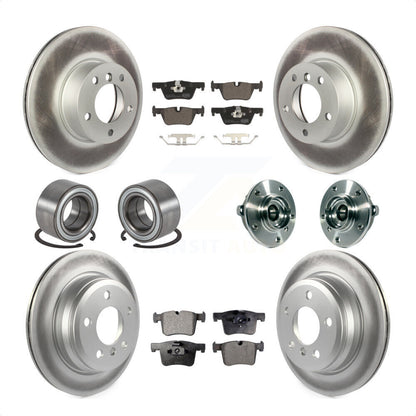 [Avant + Arrière] Kit d'ensemble roulement de roue et moyeu pour BMW 328i xDrive 320i 428i Gran Coupe 328d GT KBB-114025 par Transit Auto