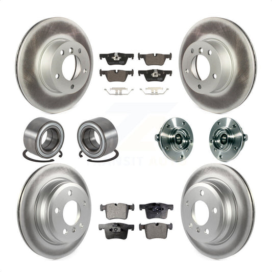 [Avant + Arrière] Kit d'ensemble roulement de roue et moyeu pour BMW 328i xDrive 320i 428i Gran Coupe 328d GT KBB-114025 par Transit Auto