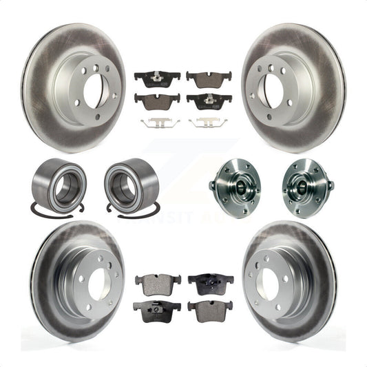 [Avant + Arrière] Kit d'ensemble roulement de roue et moyeu pour 2015-2016 BMW 228i xDrive sans Blue Painted Calipers KBB-114026 par Transit Auto