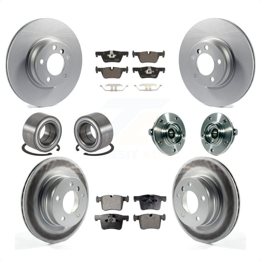 [Avant + Arrière] Kit d'ensemble roulement de roue et moyeu pour 2015-2016 BMW 228i xDrive sans Blue Painted Calipers KBB-114030 par Transit Auto