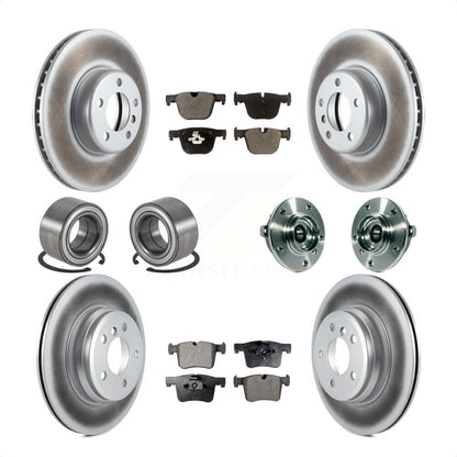 [Avant + Arrière] Kit d'ensemble roulement de roue et moyeu pour BMW 335i xDrive 435i GT Gran Coupe sans Blue Painted Calipers KBB-114031 par Transit Auto