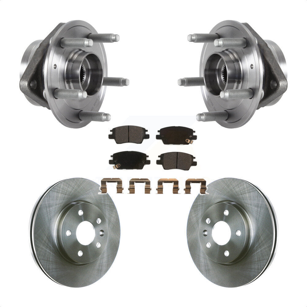 [Avant] Kit d'ensemble roulement de roue et moyeu pour 2016-2019 Chevrolet Cruze KBB-114066 par Transit Auto