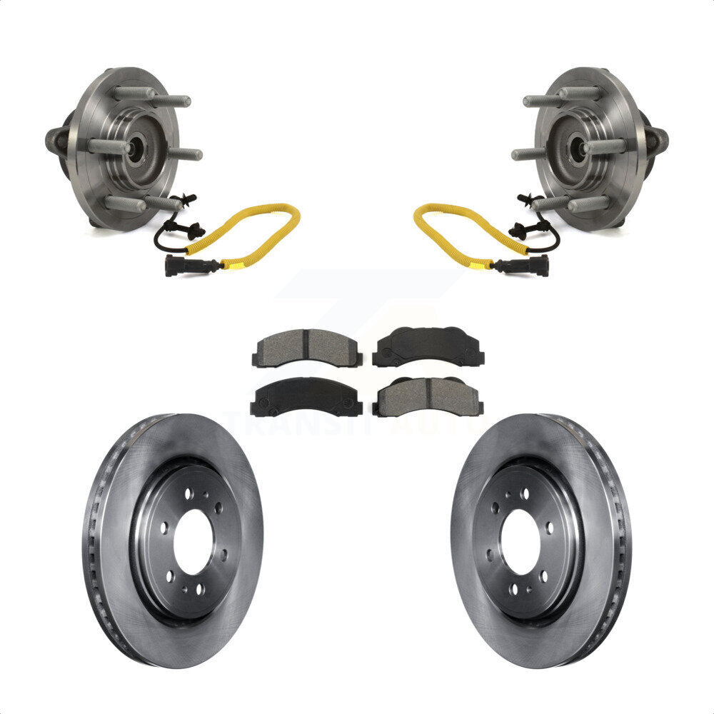 [Avant] Kit d'ensemble roulement de roue et moyeu pour 2018-2020 Ford F-150 Limited Platinum SSV XL XLT King Ranch Lariat avec 4WD KBB-114123 par Transit Auto