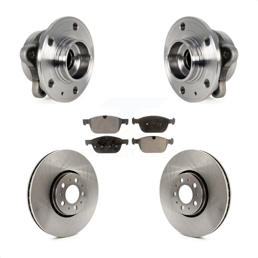 [Avant] Kit d'ensemble roulement de roue et moyeu pour 2008-2014 Volvo XC90 328mm Diameter Rotor KBB-114157