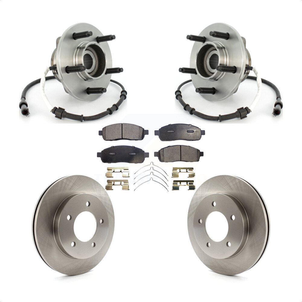 [Avant] Kit d'ensemble roulement de roue et moyeu pour 2004 Ford F-150 4WD avec 4-Wheel ABS 5 Lug Wheels KBB-114158