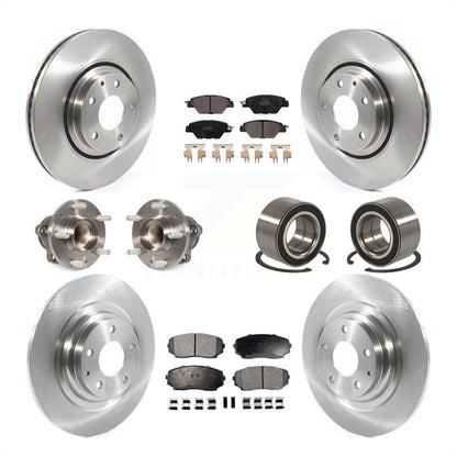 [Avant + Arrière] Kit de Roulement de roue pour 2016 Mazda CX-9 FWD KBB-114176 par Transit Auto