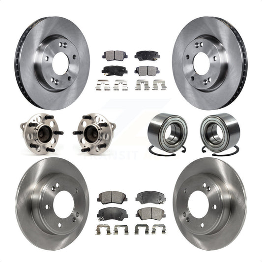 [Avant + Arrière] Kit de Roulement de roue pour 2014 Kia Forte5 EX KBB-114180 par Transit Auto