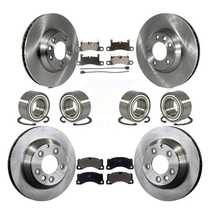 [Avant + Arrière] Kit de Roulement de roue pour 2011-2012 Porsche Cayenne Base avec 380mm Diameter Rotor KBB-114191