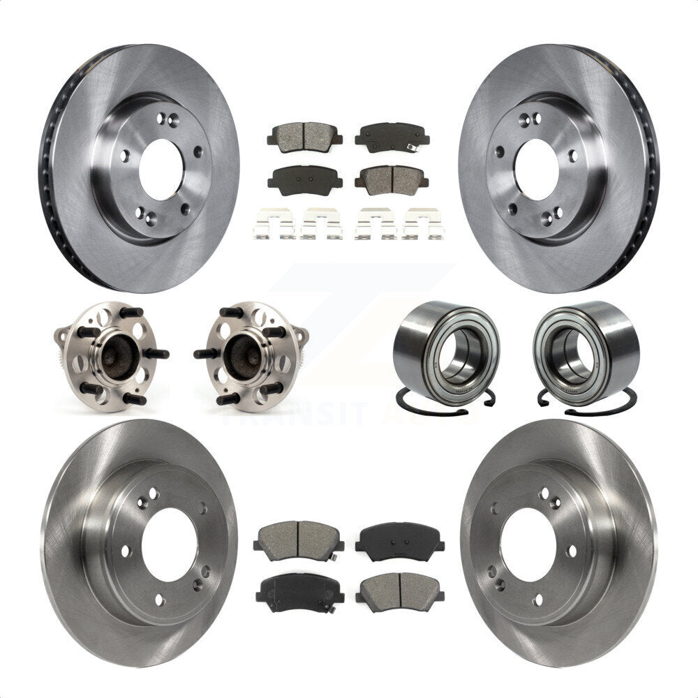 [Avant + Arrière] Kit de Roulement de roue pour 2014 Kia Forte5 EX KBB-114195 par Transit Auto