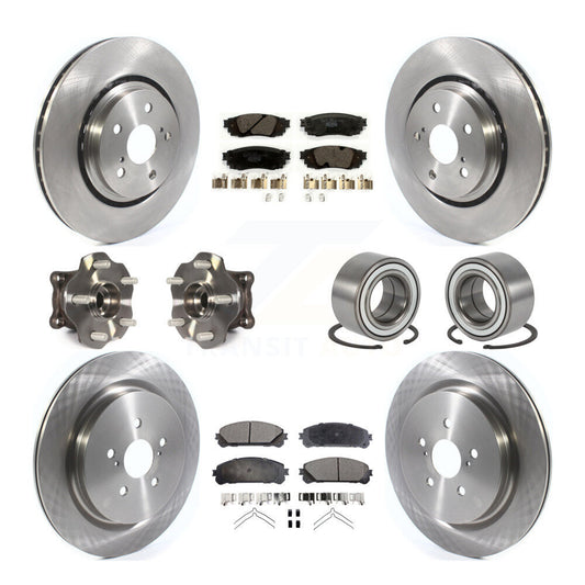 [Avant + Arrière] Kit de Roulement de roue pour 2016 Lexus RX350 AWD Excluding Vehicles Manufactured In Japan KBB-114202