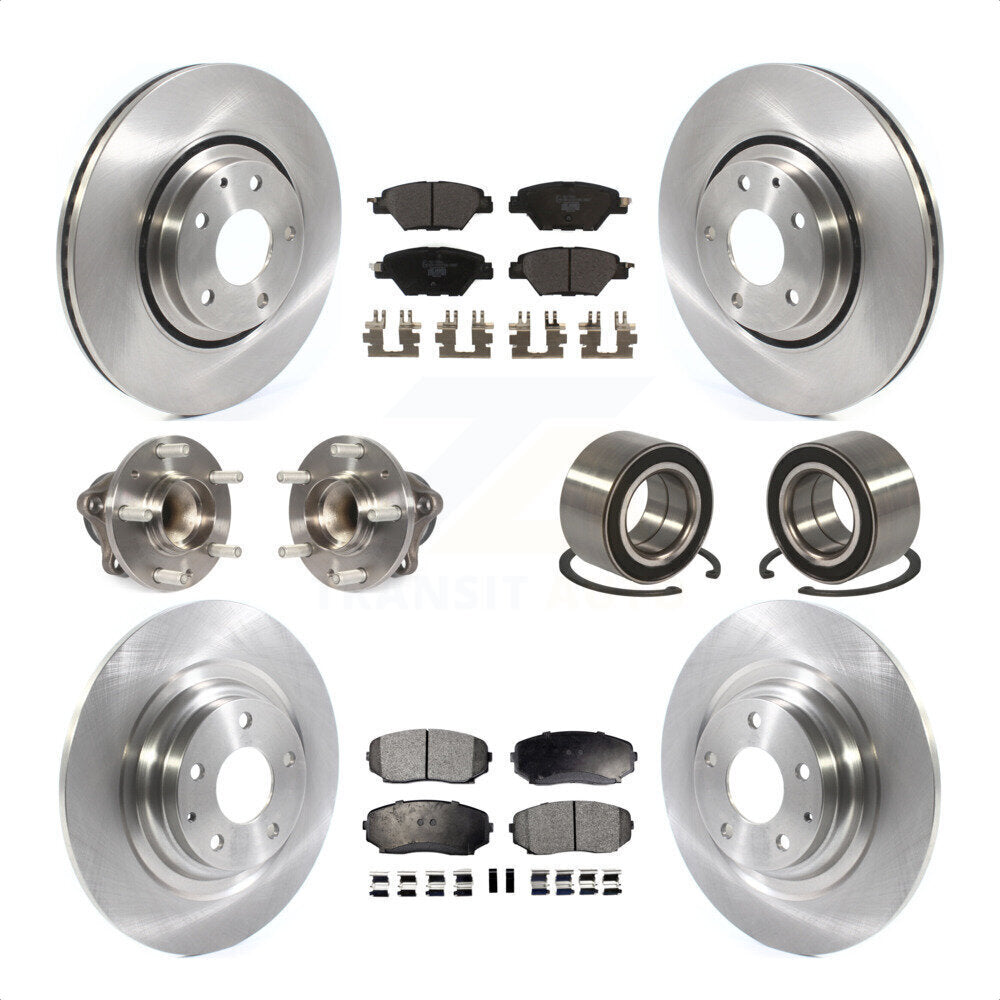 [Avant + Arrière] Kit de Roulement de roue pour 2016 Mazda CX-9 FWD KBB-114207 par Transit Auto