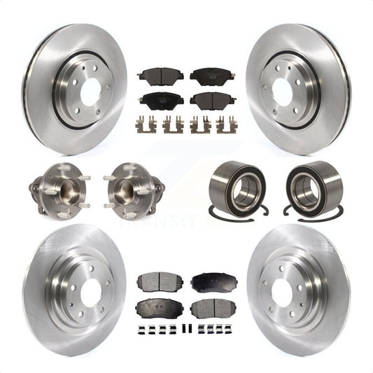 [Avant + Arrière] Kit de Roulement de roue pour 2016 Mazda CX-9 FWD KBB-114207 par Transit Auto