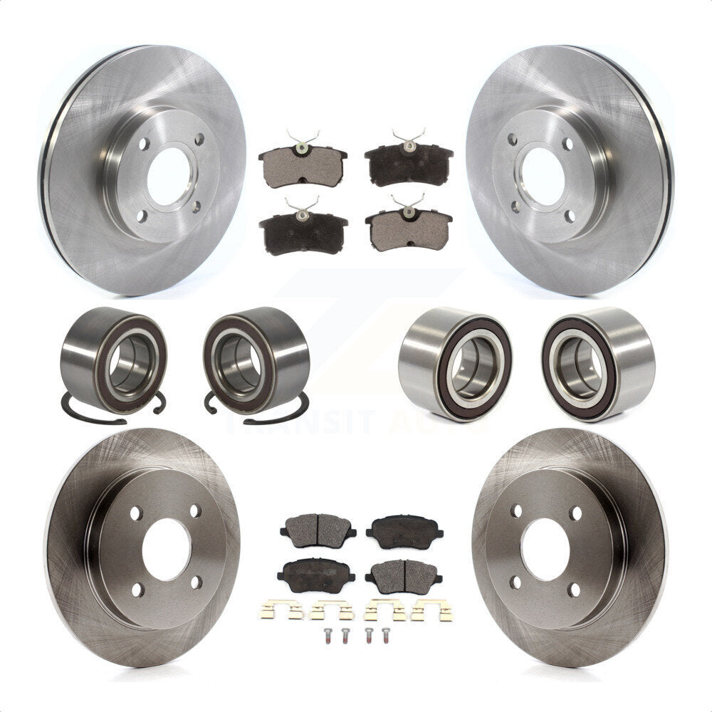[Avant + Arrière] Kit de Roulement de roue pour 2014-2018 Ford Fiesta ST KBB-114216 par Transit Auto