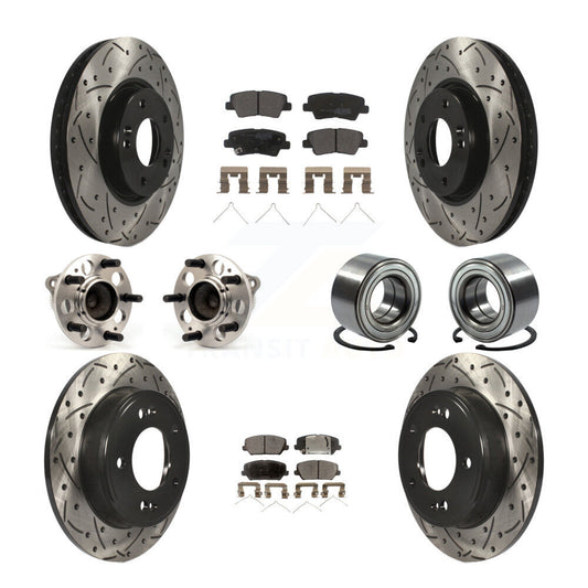 [Avant + Arrière] Kit de Roulement de roue pour Hyundai Veloster KBB-114223
