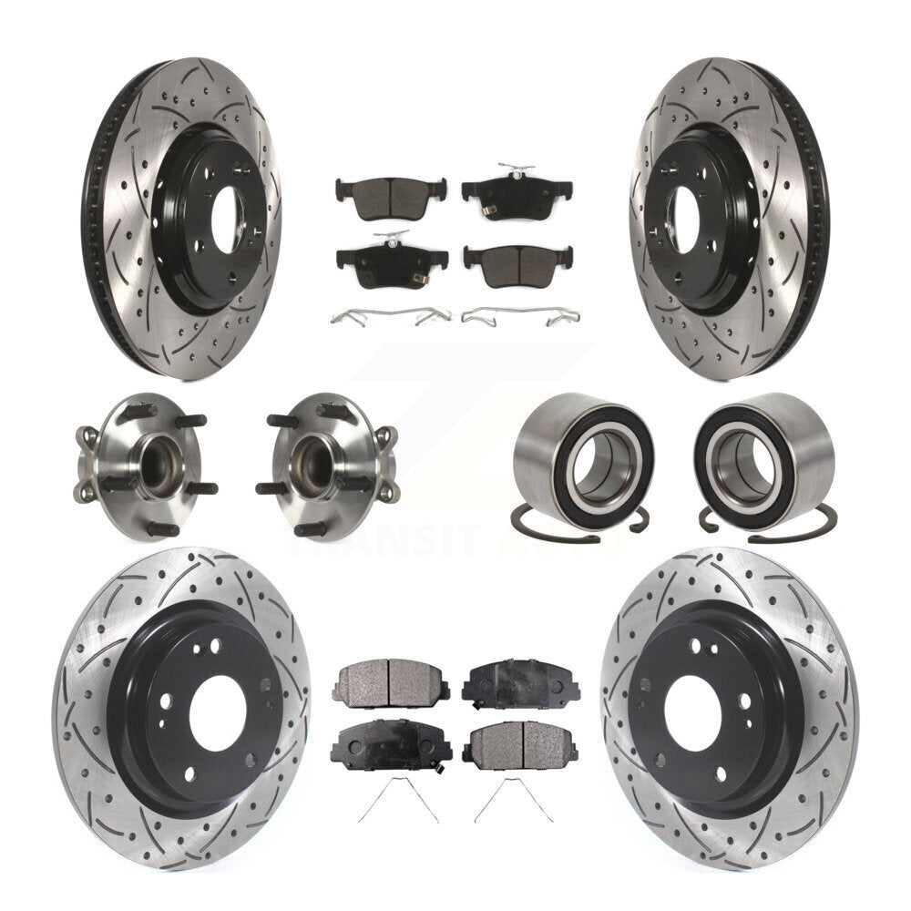[Avant + Arrière] Kit de Roulement de roue pour Honda Civic KBB-114230