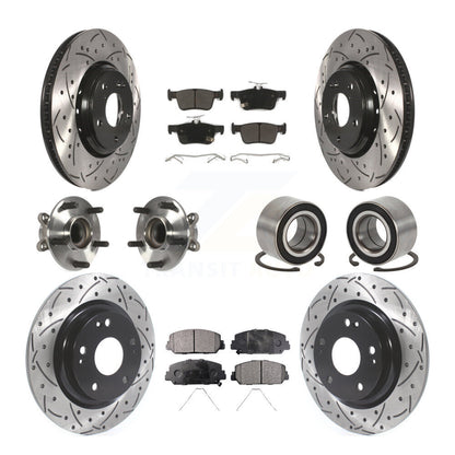 [Avant + Arrière] Kit de Roulement de roue pour Honda Civic KBB-114230