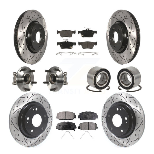 [Avant + Arrière] Kit de Roulement de roue pour Honda Civic KBB-114230