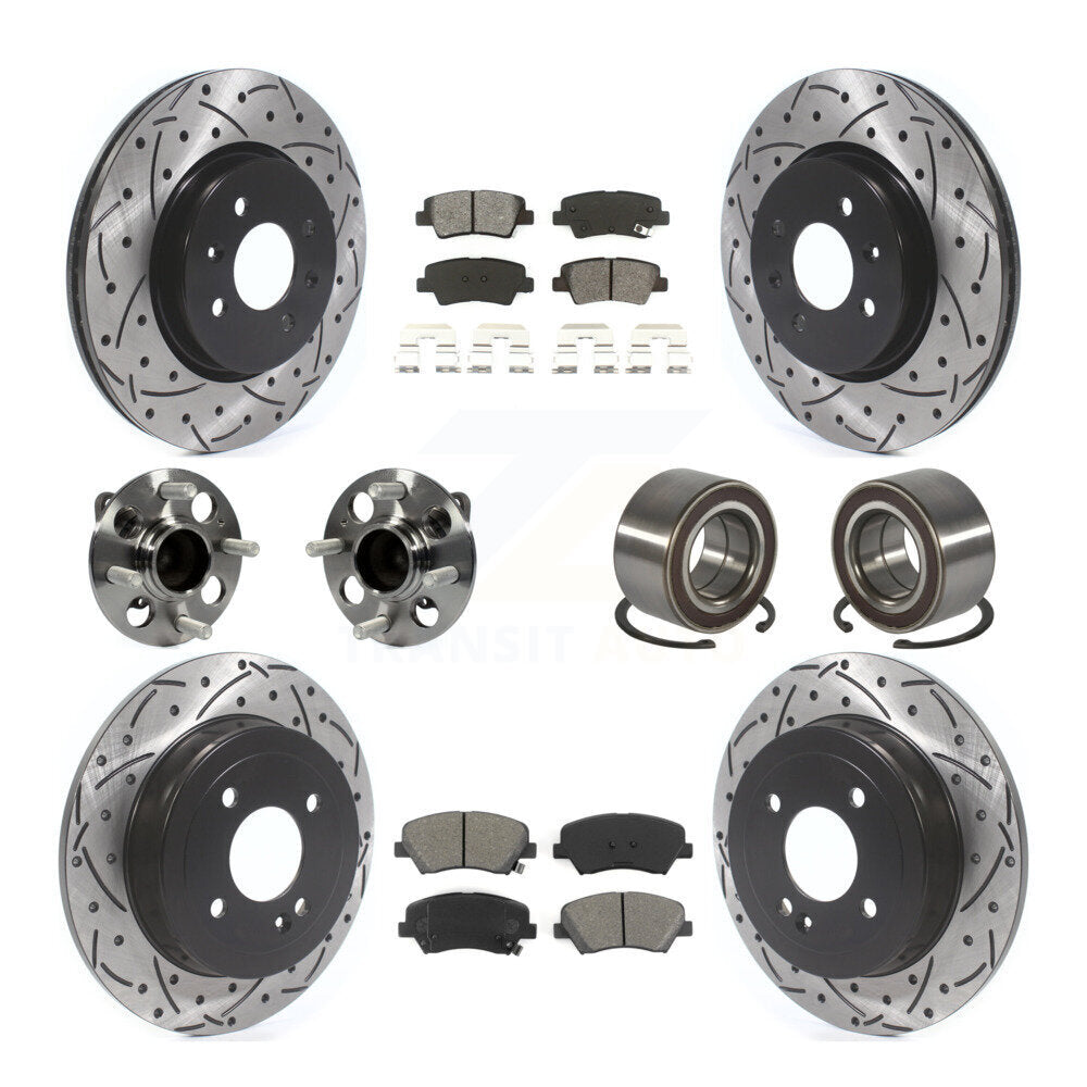[Avant + Arrière] Kit de Roulement de roue pour Kia Rio KBB-114245