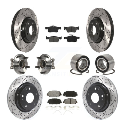 [Avant + Arrière] Kit de Roulement de roue pour Honda Civic KBB-114246