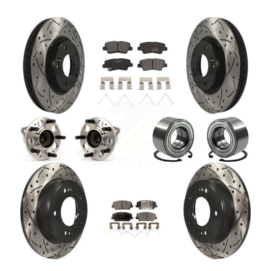 [Avant + Arrière] Kit de Roulement de roue pour Hyundai Veloster KBB-114259