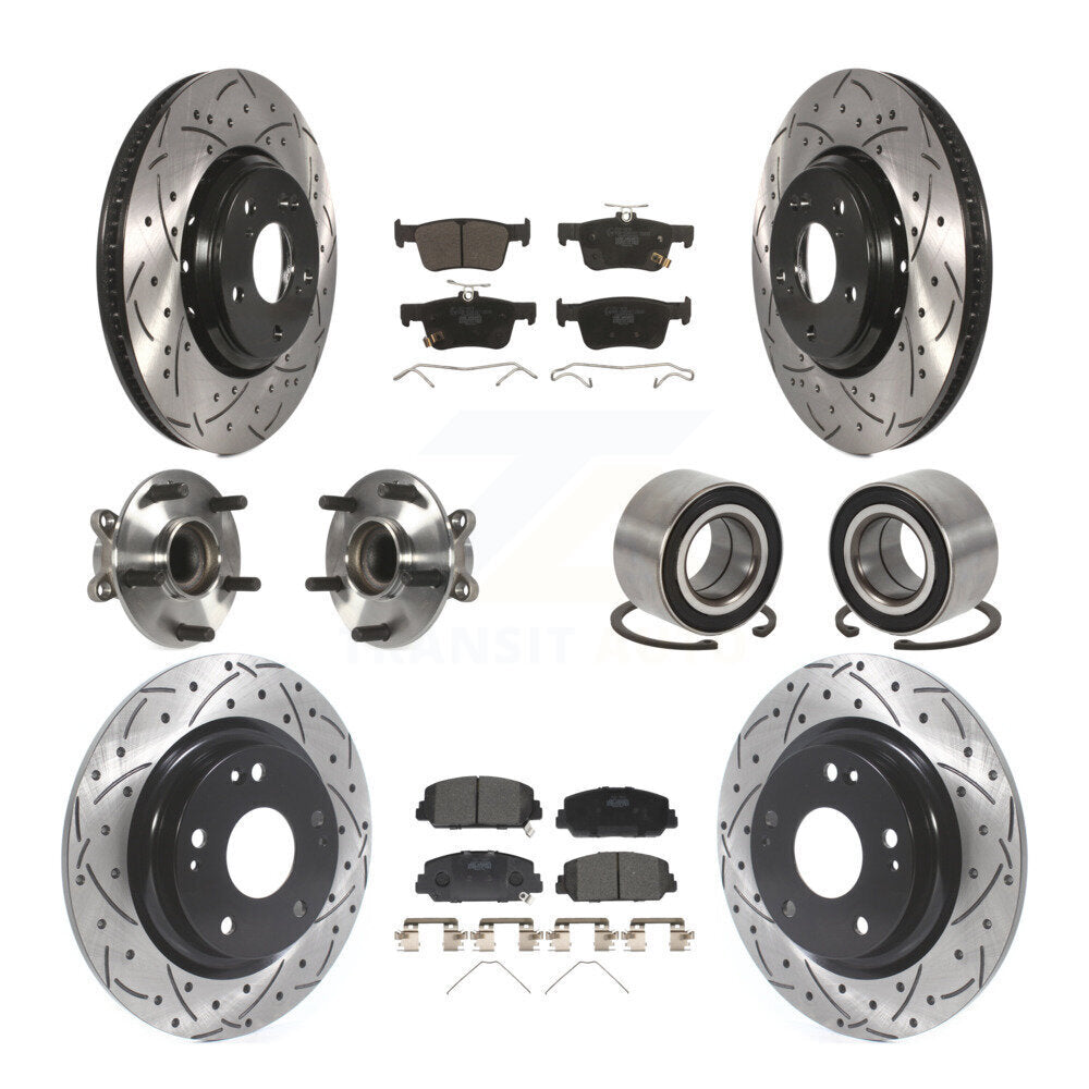 [Avant + Arrière] Kit de Roulement de roue pour Honda Civic KBB-114264
