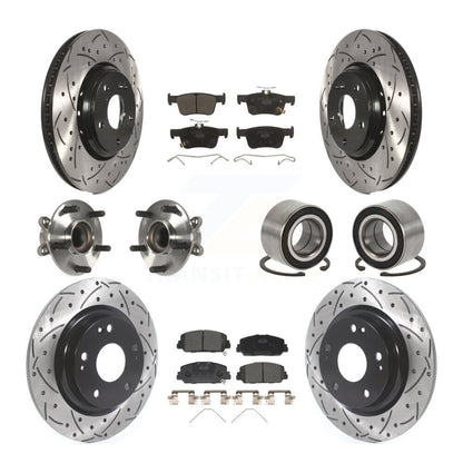[Avant + Arrière] Kit de Roulement de roue pour Honda Civic KBB-114264