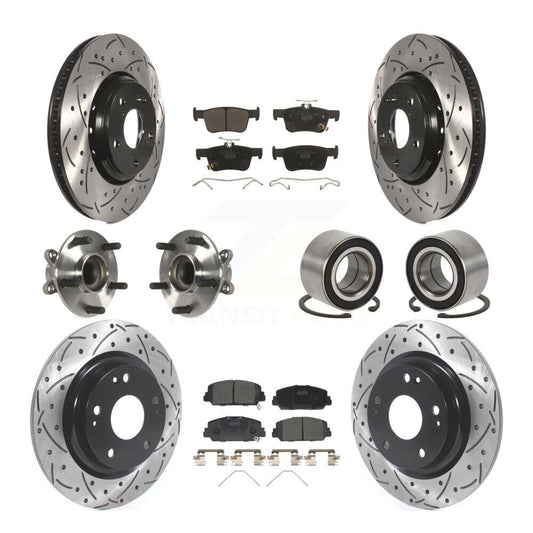 [Avant + Arrière] Kit de Roulement de roue pour Honda Civic KBB-114264