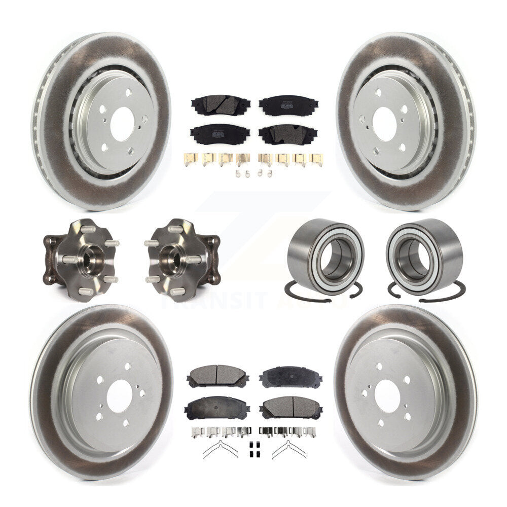[Avant + Arrière] Kit de Roulement de roue pour 2016 Lexus RX350 AWD Excluding Vehicles Manufactured In Japan KBB-114275