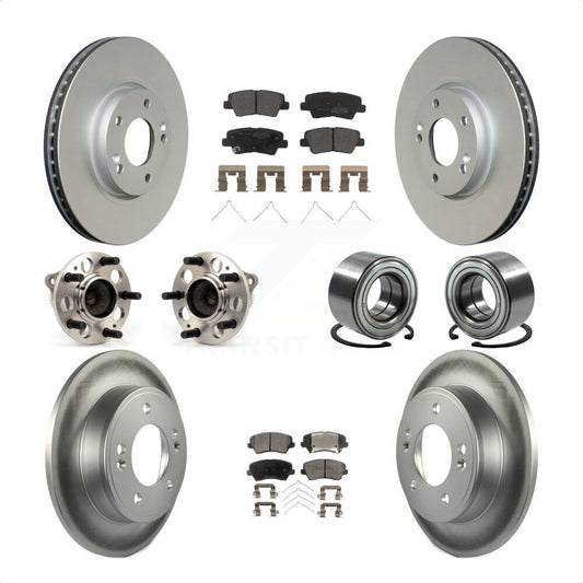 [Avant + Arrière] Kit de Roulement de roue pour 2016 Hyundai Veloster Tech SE KBB-114285 par Transit Auto