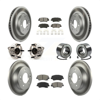 [Avant + Arrière] Kit de Roulement de roue pour 2014 Kia Forte5 EX KBB-114322 par Transit Auto