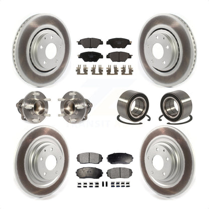 [Avant + Arrière] Kit de Roulement de roue pour 2016 Mazda CX-9 FWD KBB-114342 par Transit Auto