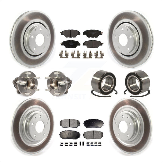 [Avant + Arrière] Kit de Roulement de roue pour 2016 Mazda CX-9 FWD KBB-114342 par Transit Auto