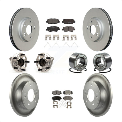 [Avant + Arrière] Kit de Roulement de roue pour 2016 Hyundai Veloster Tech SE KBB-114345 par Transit Auto