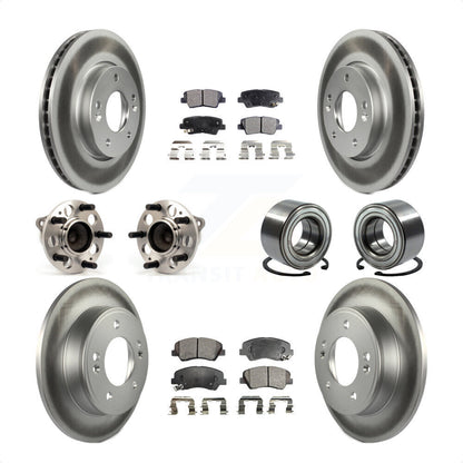 [Avant + Arrière] Kit de Roulement de roue pour 2014 Kia Forte5 EX KBB-114346 par Transit Auto