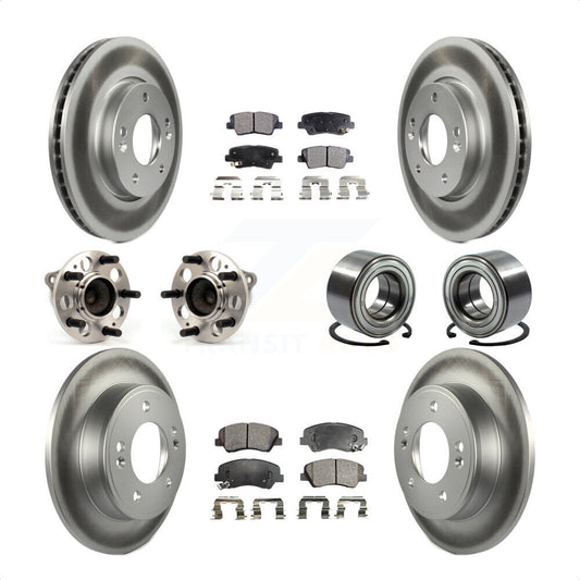 [Avant + Arrière] Kit de Roulement de roue pour 2014 Kia Forte5 EX KBB-114346 par Transit Auto
