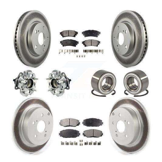 [Avant + Arrière] Kit de Roulement de roue pour 2017-2018 Toyota Prius V KBB-114348