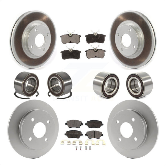 [Avant + Arrière] Kit de Roulement de roue pour 2014-2018 Ford Fiesta ST KBB-114367 par Transit Auto