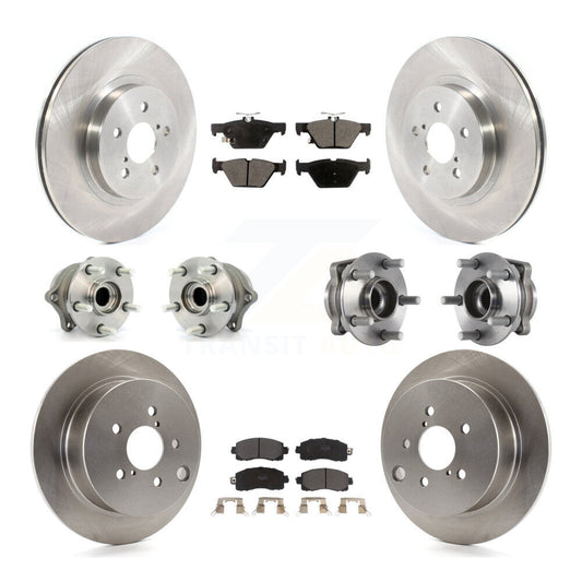 [Avant + Arrière] Kit d'ensemble roulement de roue et moyeu pour Subaru Crosstrek KBB-114418