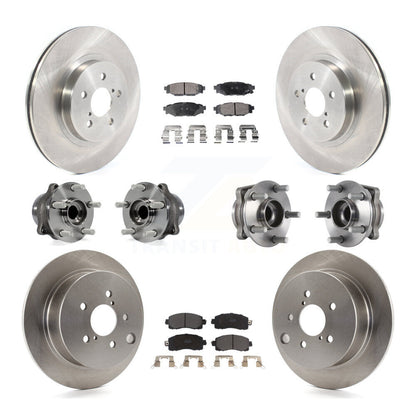 [Avant + Arrière] Kit d'ensemble roulement de roue et moyeu pour Subaru Crosstrek Impreza KBB-114422