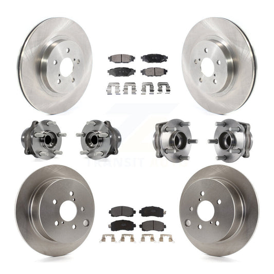 [Avant + Arrière] Kit d'ensemble roulement de roue et moyeu pour Subaru Crosstrek Impreza KBB-114422