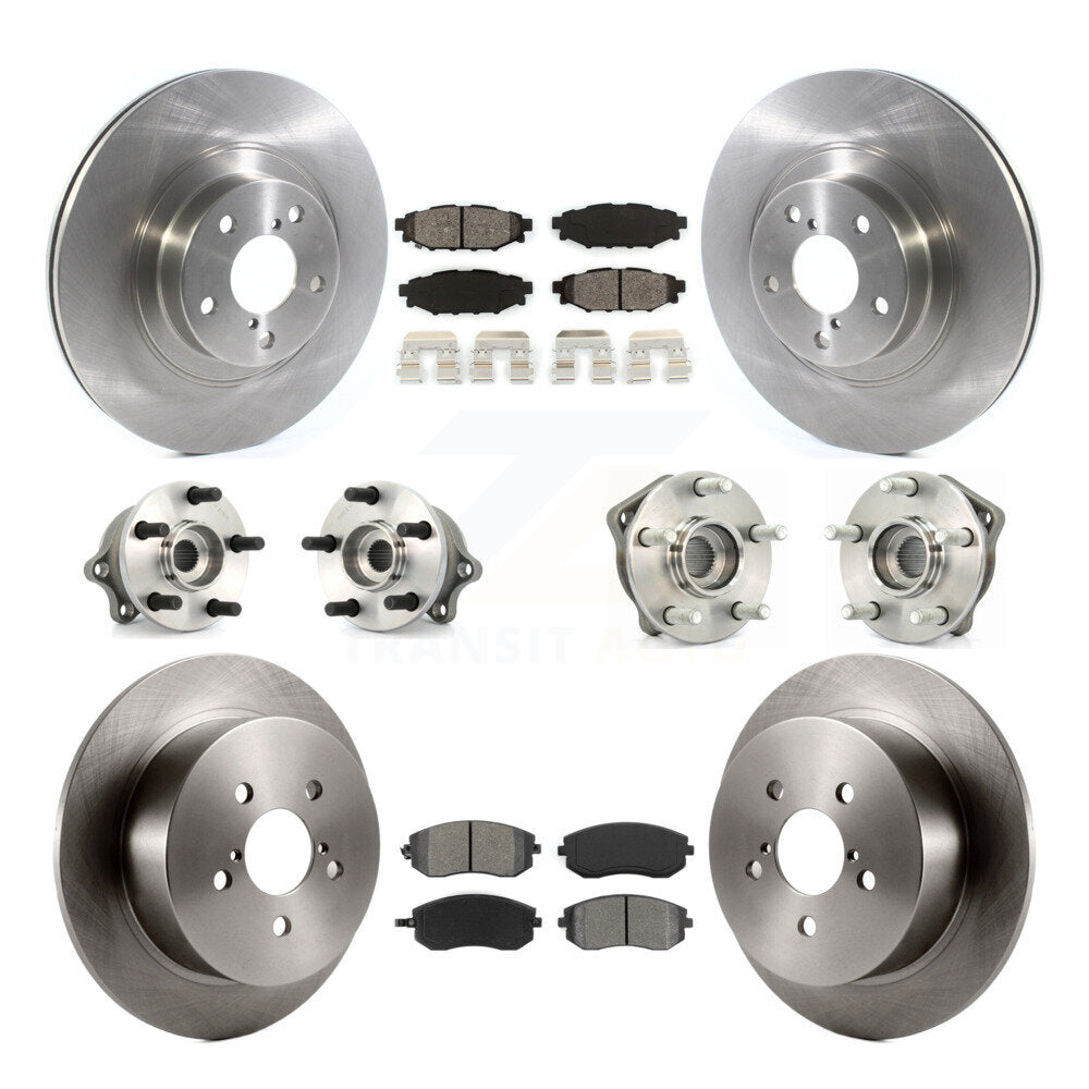 [Avant + Arrière] Kit d'ensemble roulement de roue et moyeu pour Subaru Outback Legacy avec 292mm Diameter Rotor KBB-114444