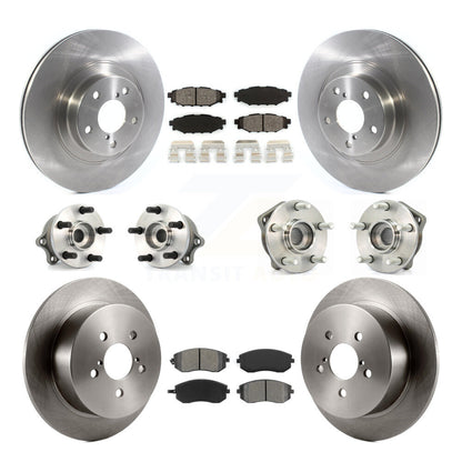 [Avant + Arrière] Kit d'ensemble roulement de roue et moyeu pour Subaru Outback Legacy avec 292mm Diameter Rotor KBB-114444