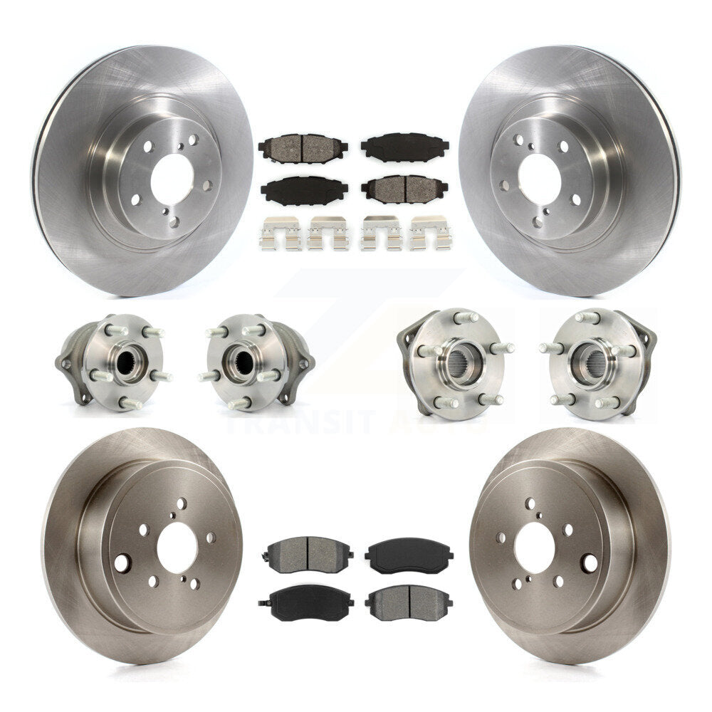[Avant + Arrière] Kit d'ensemble roulement de roue et moyeu pour Subaru Outback Forester Impreza Legacy KBB-114450