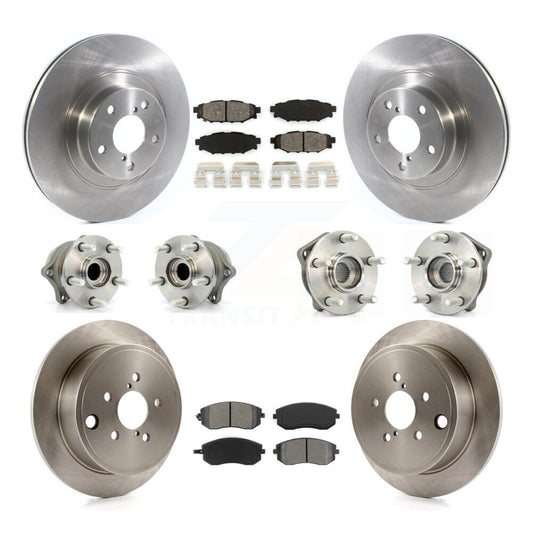 [Avant + Arrière] Kit d'ensemble roulement de roue et moyeu pour Subaru Outback Forester Impreza Legacy KBB-114450