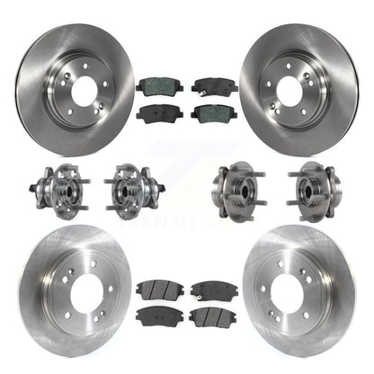 [Avant + Arrière] Kit d'ensemble roulement de roue et moyeu pour Hyundai Elantra 1.6L KBB-114459