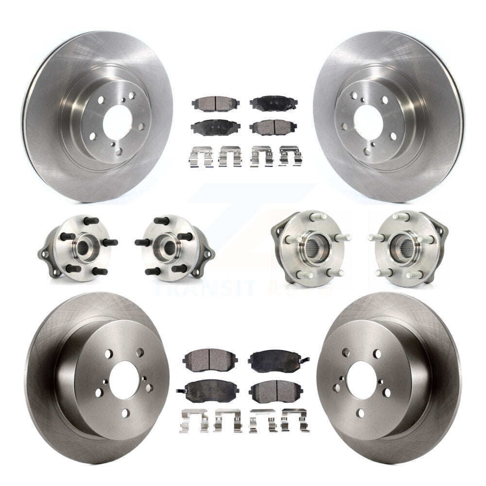 [Avant + Arrière] Kit d'ensemble roulement de roue et moyeu pour Subaru Outback Legacy avec 292mm Diameter Rotor KBB-114469
