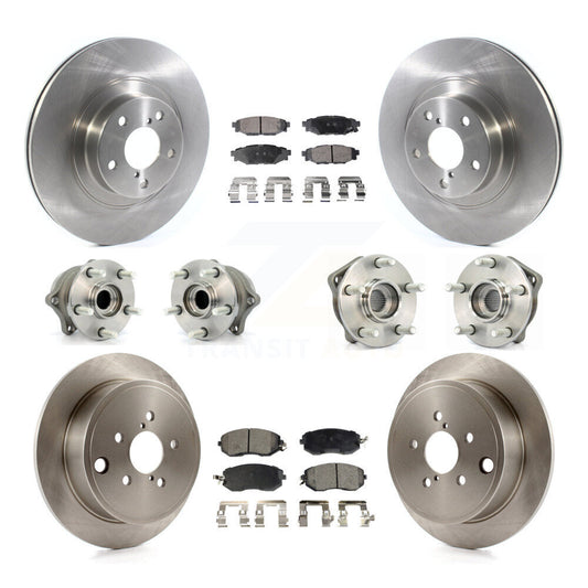 [Avant + Arrière] Kit d'ensemble roulement de roue et moyeu pour Subaru Outback Impreza Forester Legacy KBB-114476